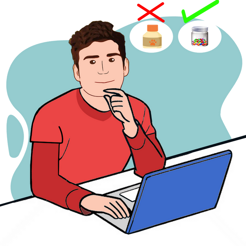 Des friandises probiotiques fiables